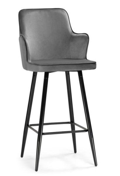 Барный стул Feona dark gray — фото 1