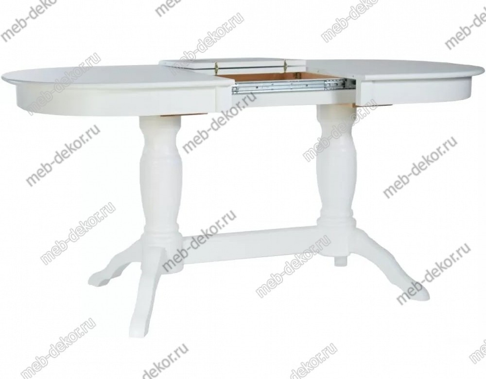 Стол Пан 120×80, Белый