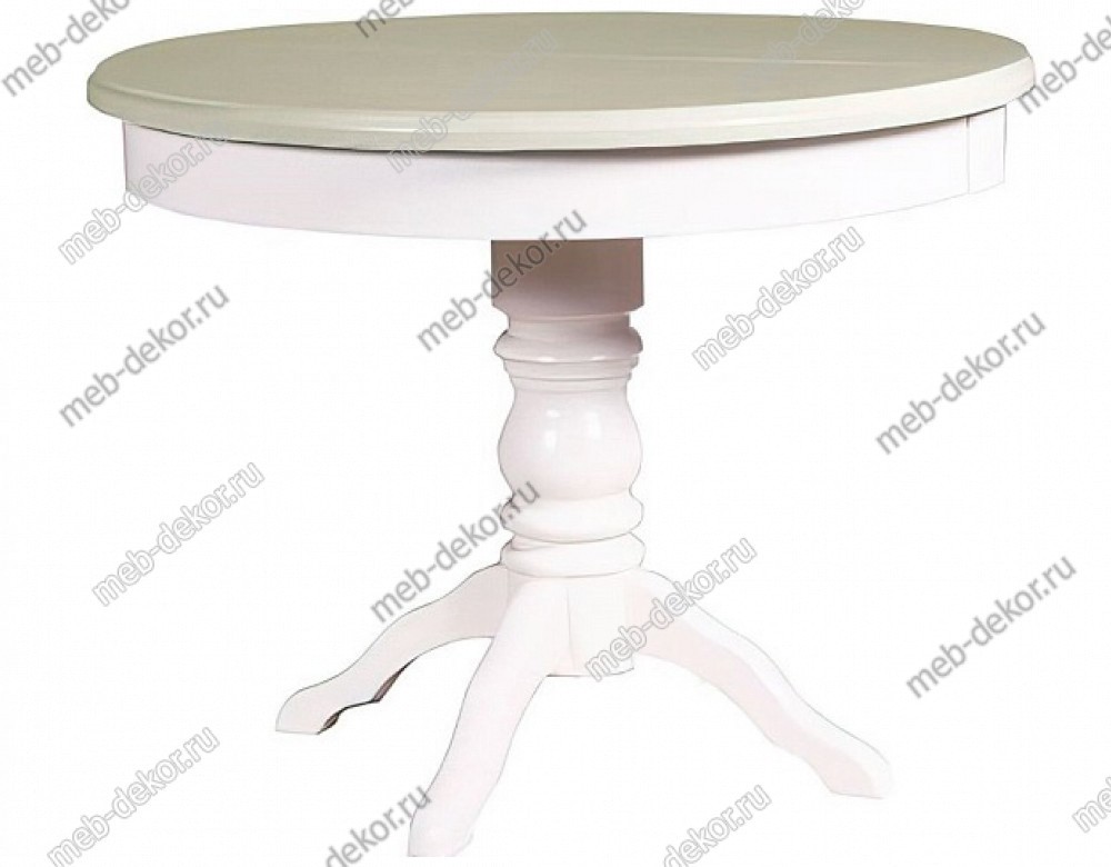 Стол Прометей D100, Cream White