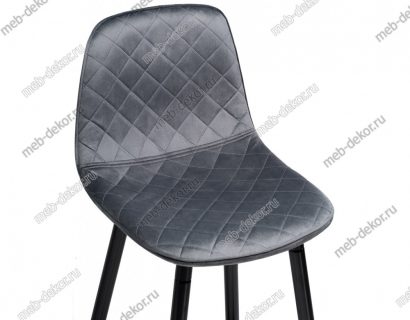 Барный стул Capri dark gray / black — фото 2
