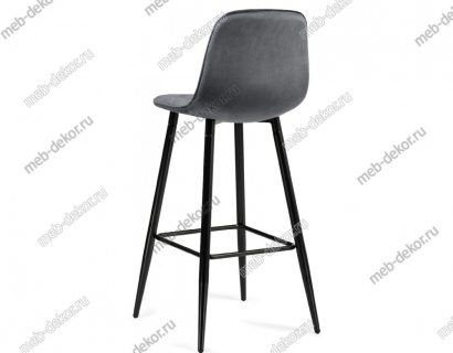 Барный стул Capri dark gray / black — фото 3