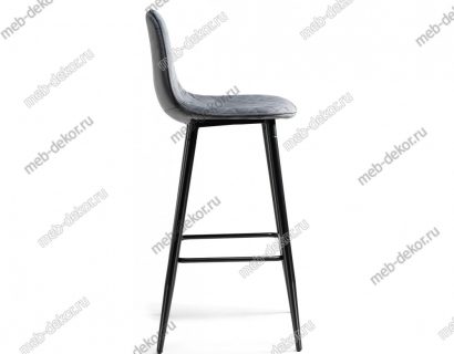 Барный стул Capri dark gray / black — фото 4