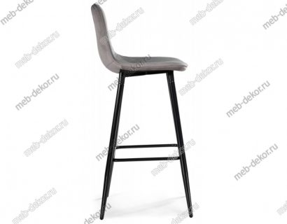 Барный стул Capri light gray / black — фото 2
