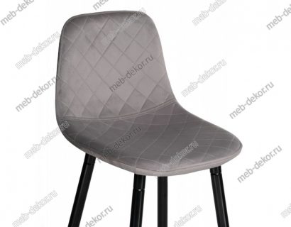 Барный стул Capri light gray / black — фото 5