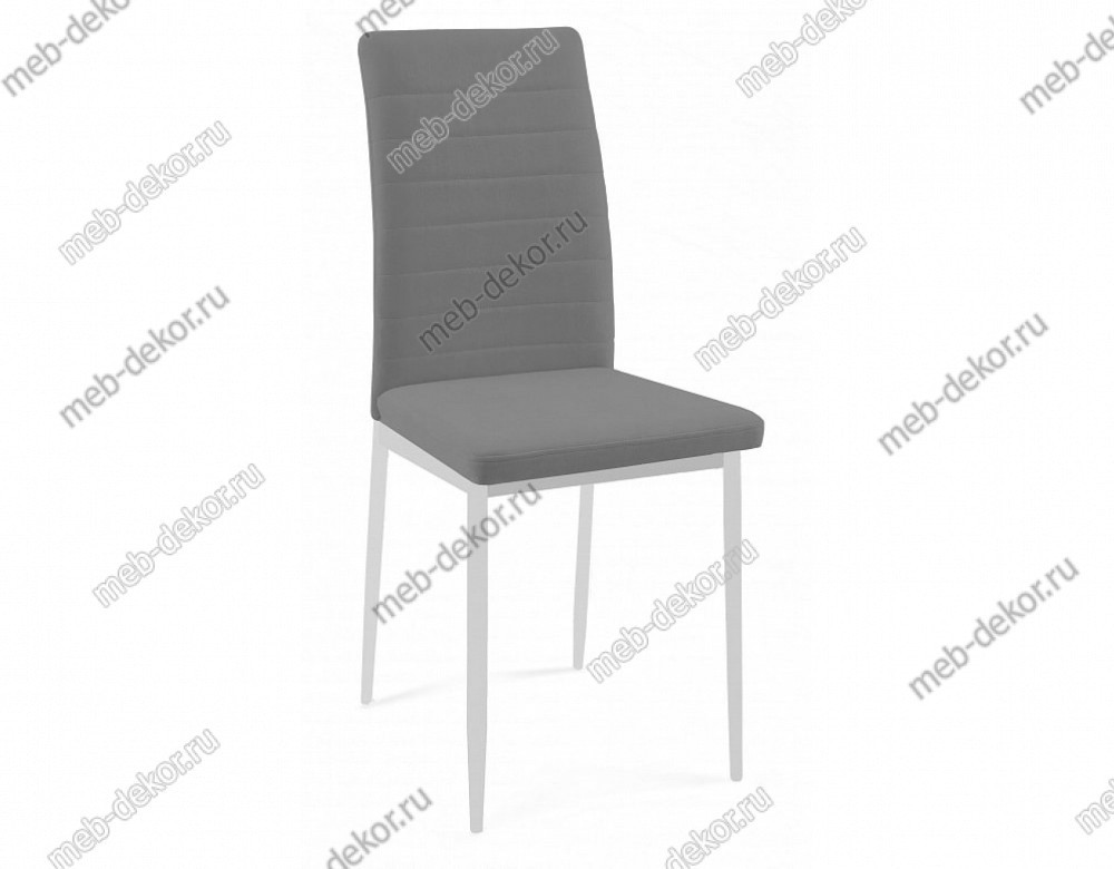 Стул DikLine ТЕКС каркас белый/ B22 GREY