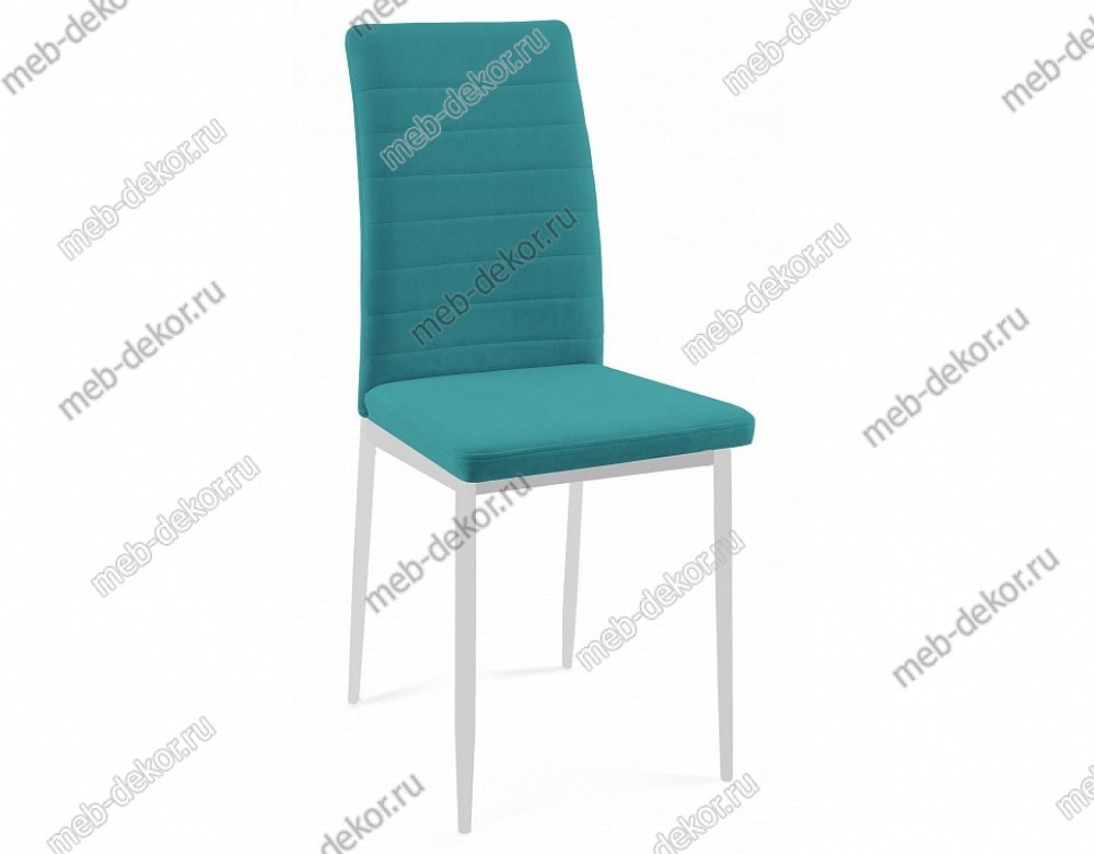 Стул DikLine ТЕКС каркас белый/ B15 MINT