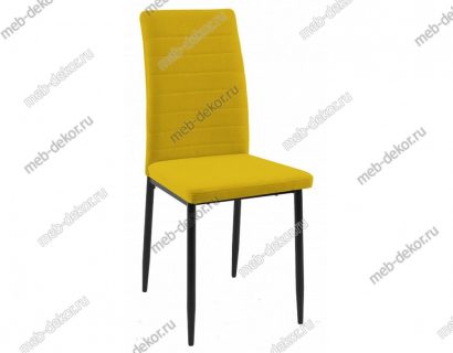 Стул DikLine ТЕКС каркас черный/ B16 YELLOW — фото 1