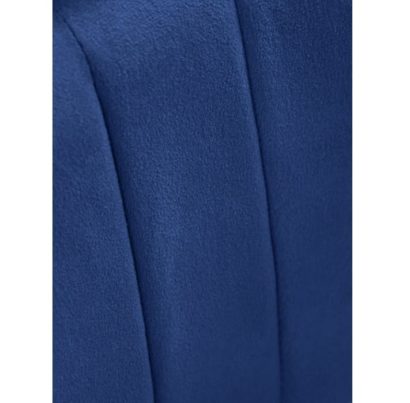 Стул на металлокаркасе Kamelia dark blue / gold — фото 2