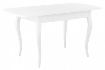 Стол DikLine M120 белый/стекло белое сатин optiwhite/ опоры МС белые — фото 6