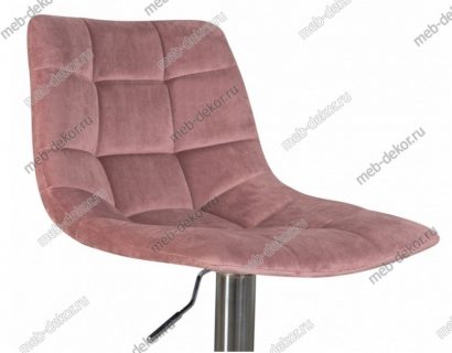 Стул барный DOBRIN TAILOR (пудрово-розовый велюр (MJ9-32)) — фото 2