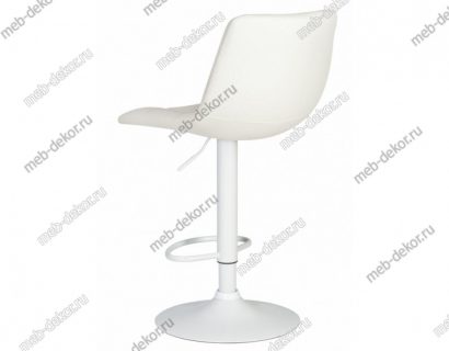 Стул барный DOBRIN TAILOR WHITE белый PU — фото 4
