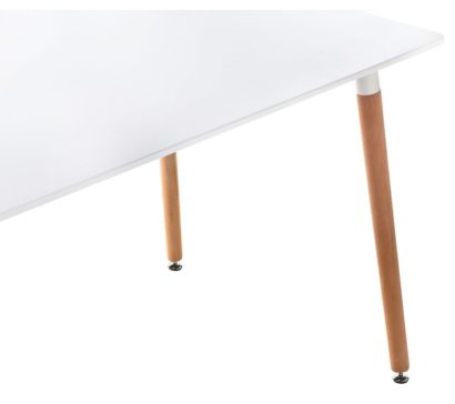 Стол Table 110 white / wood — фото 2