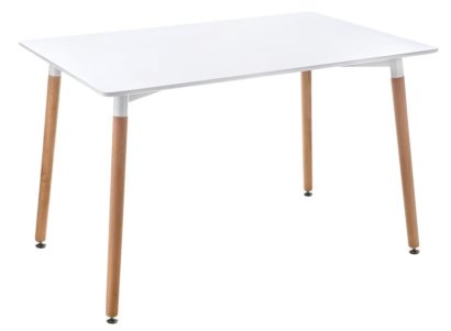 Стол Table 110 white / wood — фото 1