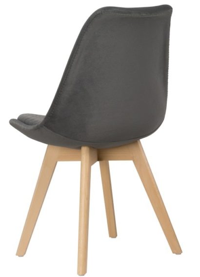 Деревянный стул Bonuss dark gray / wood — фото 4