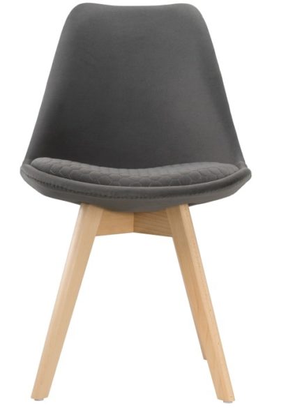 Деревянный стул Bonuss dark gray / wood — фото 3