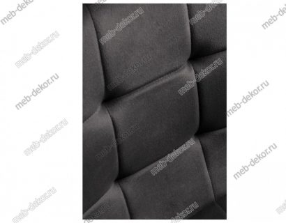 Стул на металлокаркасе Bruk dark gray / black — фото 6