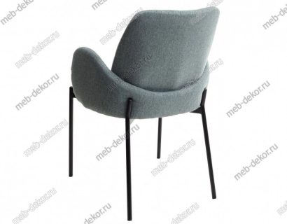 Обеденная группа BELLUNO 160 KL-170 MALACHITE, итальянская керамика и 4 стула NIKKI VF113 светлая мята / VF115 серо-зеленый — фото 2
