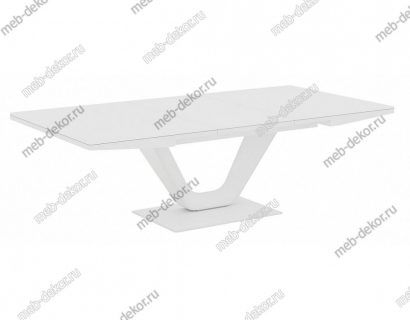 Стол Концепт 1370/1770 х 800 (автомат, белый, ст-ца мат., Е, основание керамопласт) (3 уп.) — фото 5