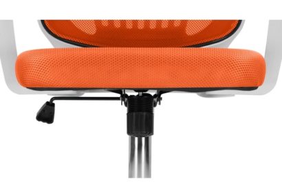 Компьютерное кресло Ergoplus orange / white — фото 5