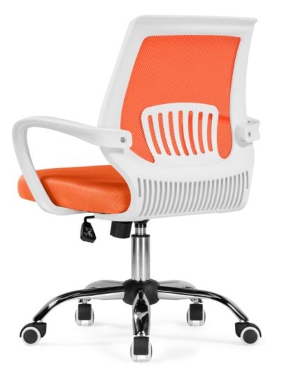 Компьютерное кресло Ergoplus orange / white — фото 7