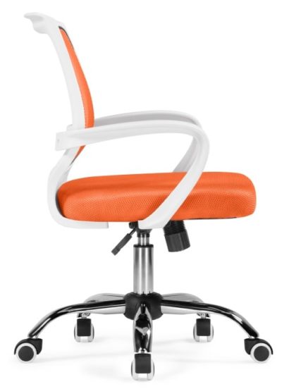 Компьютерное кресло Ergoplus orange / white — фото 4