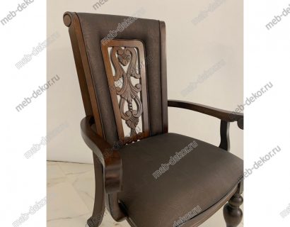 Кресло MK-4520-LW LUSA Light Walnut — фото 3