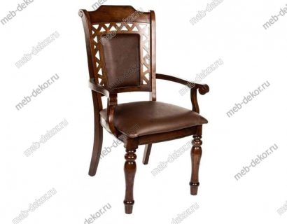 Кресло MK-4521-LW CHARLIZE цвет: Light Walnut — фото 1