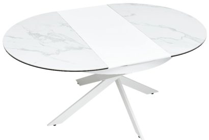 СТОЛ TRENTO 120 HIGH GLOSS STATUARIO КЕРАМИКА — фото 13