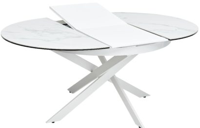 СТОЛ TRENTO 120 HIGH GLOSS STATUARIO КЕРАМИКА — фото 10