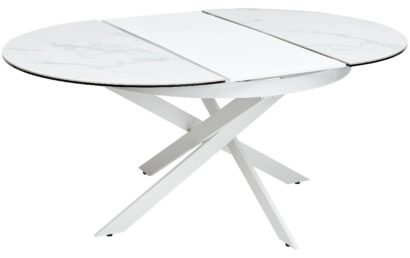 СТОЛ TRENTO 120 HIGH GLOSS STATUARIO КЕРАМИКА — фото 14