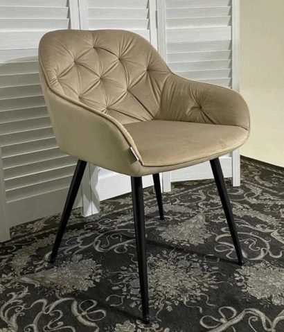 Стул BREEZE BLUVEL-40 BEIGE, велюр — фото 2