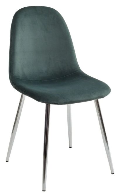 Стул PESCARA UF910-14 DARK GREEN, велюр — фото 1