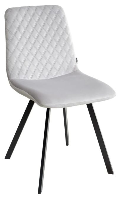 Стул DAIQUIRI BLUVEL-03 LIGHT GREY, велюр — фото 1