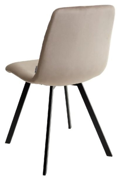 Стул DAIQUIRI BLUVEL-40 BEIGE, велюр — фото 4