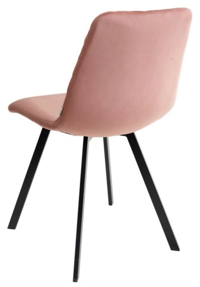 Стул DAIQUIRI BLUVEL-52 PINK, велюр — фото 2