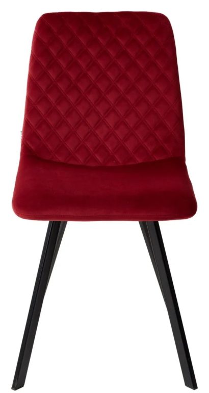 Стул DAIQUIRI BLUVEL-59 BERRY, велюр — фото 3