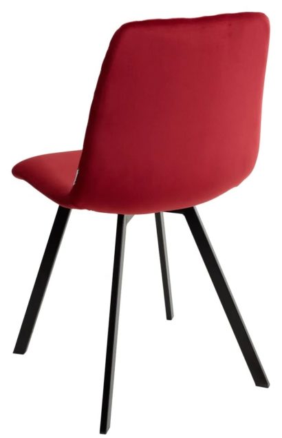 Стул DAIQUIRI BLUVEL-59 BERRY, велюр — фото 4