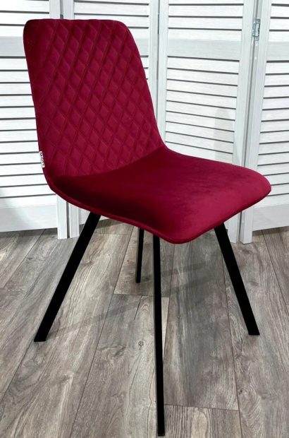 Стул DAIQUIRI BLUVEL-59 BERRY, велюр — фото 2