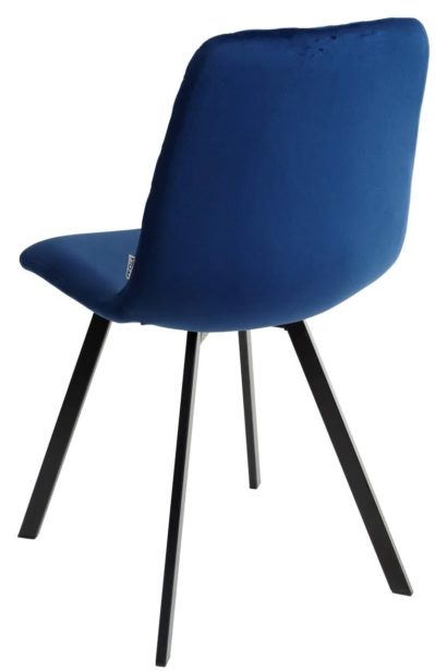 Стул DAIQUIRI BLUVEL-86 NAVY BLUE, велюр — фото 3
