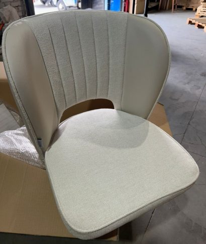 Стул HERMES WZ2042-01 молочный/ HK017-01 слоновая кость — фото 2