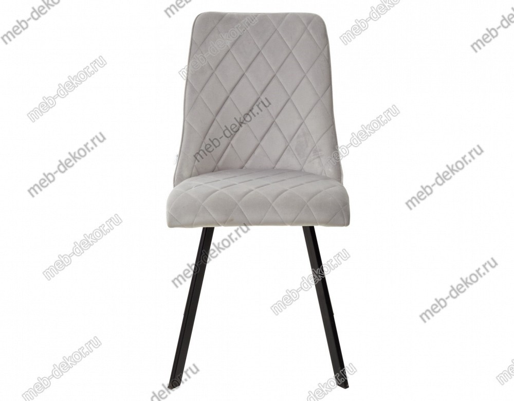Стул TYCOON BLUVEL-03 LIGHT GREY, велюр
