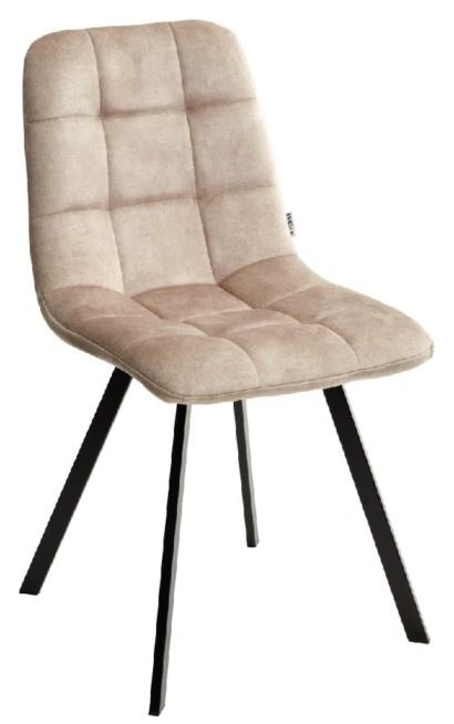 Стул CHILLI SQUARE PK6015-10(VBP210) античный бежевый, велюр — фото 1