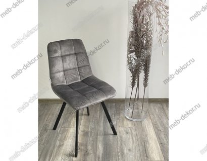 Стул CHILLI SQUARE PK6015-02 (VBP202) античный темно-серый, велюр — фото 5