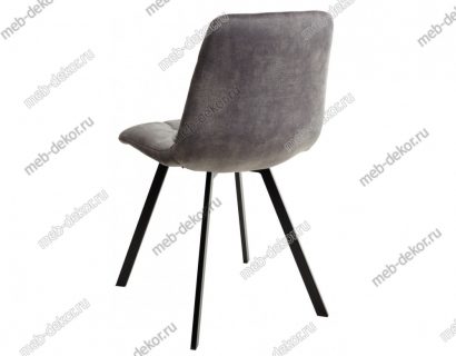 Стул CHILLI SQUARE PK6015-02 (VBP202) античный темно-серый, велюр — фото 3