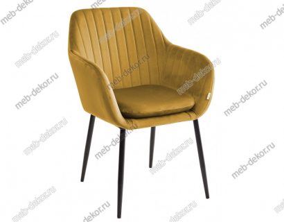 Стул ALABAMA BLUVEL-68 YELLOW, велюр — фото 1