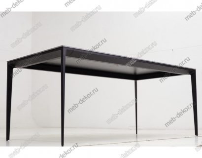 Стол NOTO 180 SINTERED STONE GLOSS STARLIGHT BLACK / BLACK — фото 8