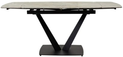 Стол ALATRI 120 GLOSS ATHENS BROWN SINTERED STONE / BLACK — фото 8