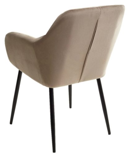 Стул ALABAMA BLUVEL-40 BEIGE, велюр — фото 2