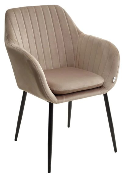 Стул ALABAMA BLUVEL-40 BEIGE, велюр — фото 1