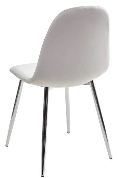 Стул PESCARA UF910-02 LIGHT GREY, велюр — фото 3